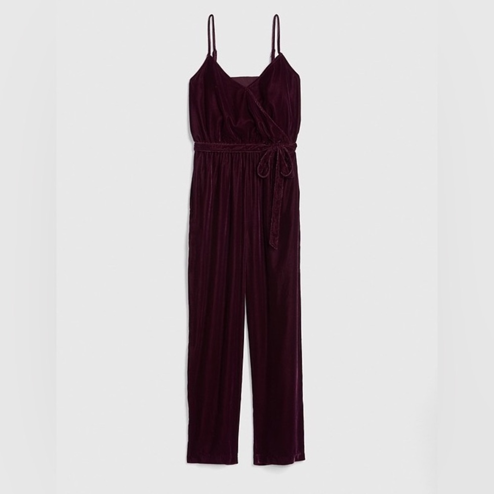 GAP Velvet Jumpsuit